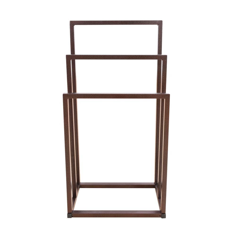 Metal Freestanding Towel Rack 3-Tiers Hand Towel Holder Organizer for Bathr