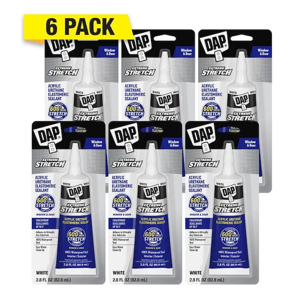 DAP Extreme Stretch 2.8 oz. White Acrylic Urethane Premium