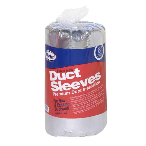 Master Flow 8 in. Dia R-6 Ductwork Insulation Sleeve