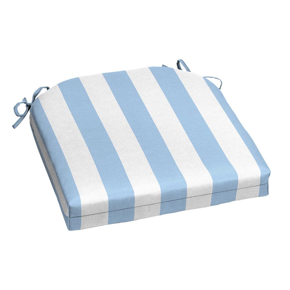 Hampton Bay Outdoor Square Seat Cushion Manilow Cabana