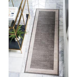 Uptown Collection Yorkville Gray 2' 2 x 6' 0 Runner Rug
