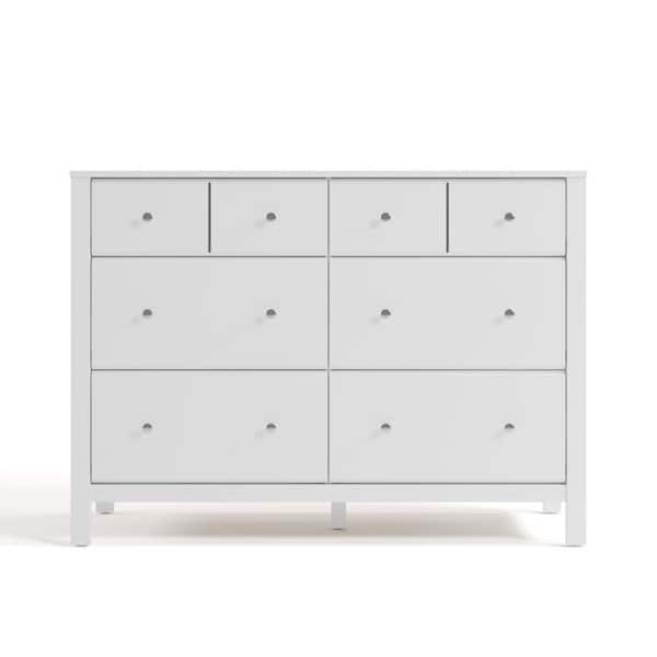 Storkcraft Horizon White 6-Drawer 47.88 in. Wide Dresser 03686-001