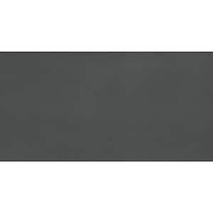 BB Concrete Black 14.65 in. x 29.41 in. Matte Concrete Look Porcelain Floor and Wall Tile (11.964 sq. ft./Case)