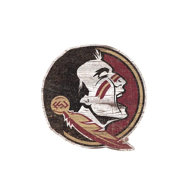 Florida State Distressed Logo Cutout Decorative Sign