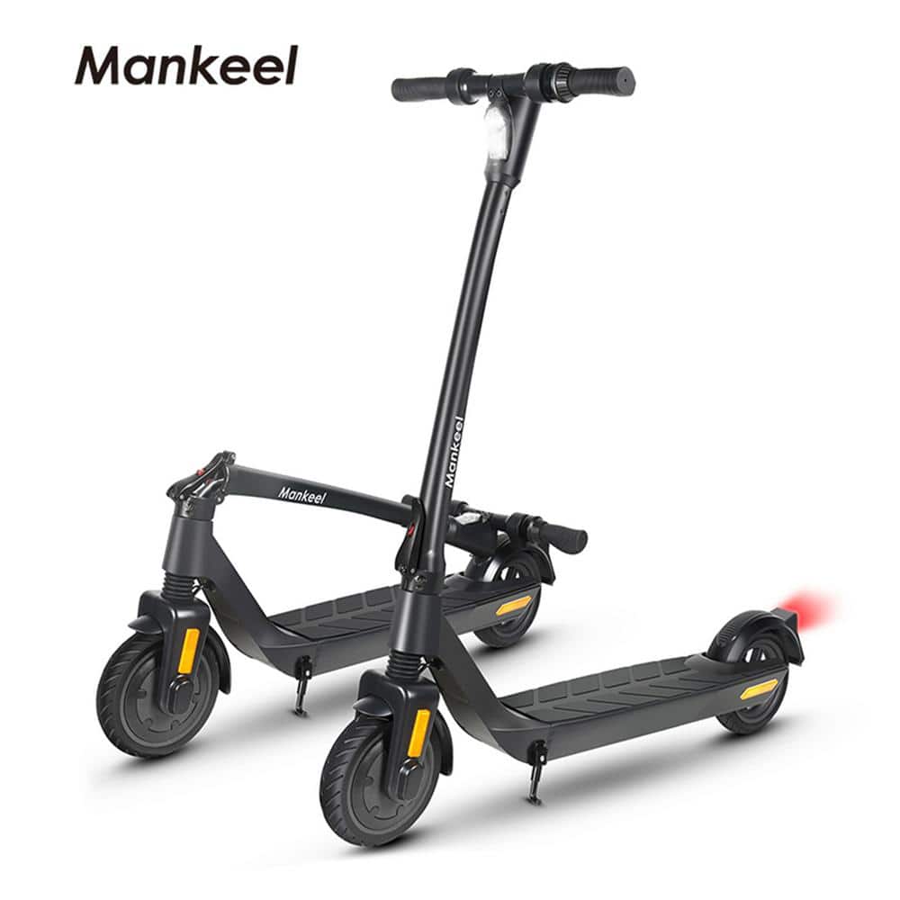 Klimatiske bjerge kalender duft Black 25 KM/H App Controlled 350-Watt 8.5 in. 40 KM off Road Scooter with  Front and Rear Lights GM-H-331 - The Home Depot