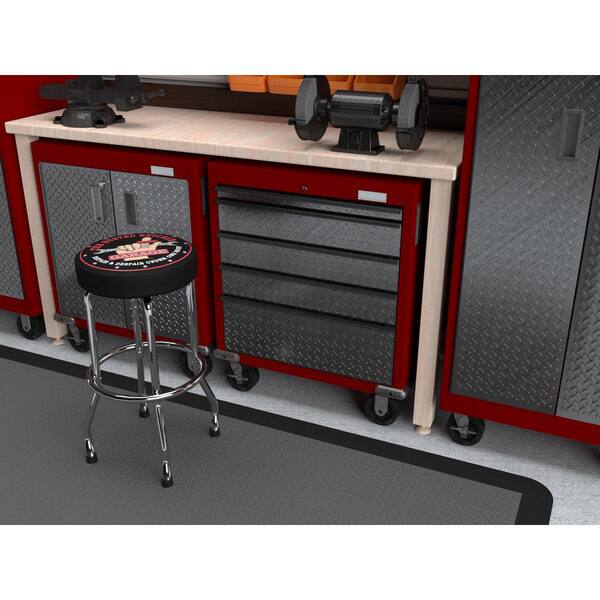Mechanic Chair Busted Knuckle Garage Stool|Plasticolor Bar Shop