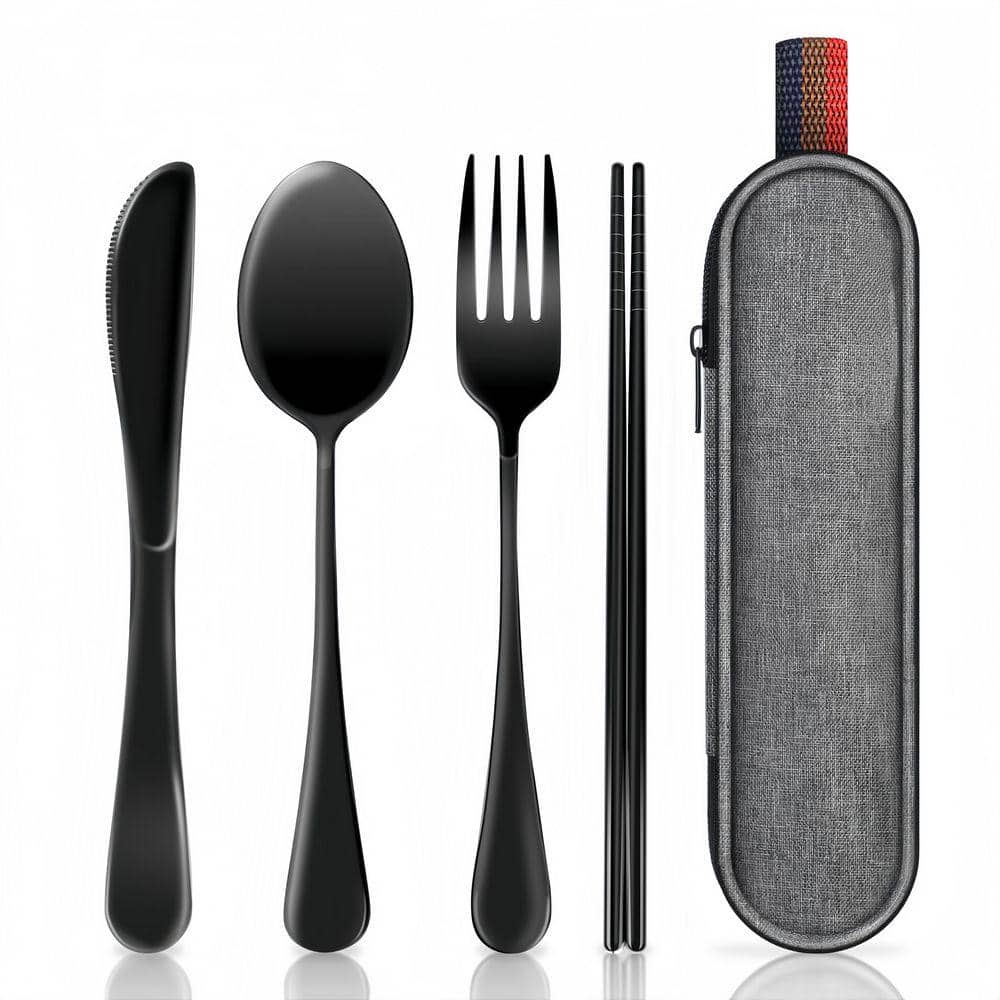 新品 NEIGHBORHOOD CI CUTLERY SET Esepony 18/8 Stainless Steel Travel Cutlery Set with Service for 1