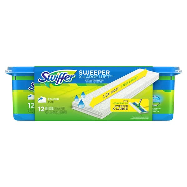 Swiffer Wet Jet Heavy Duty Micro Fiber Scub Mopping Pads 12 Count - BRAND  NEW ✅ 