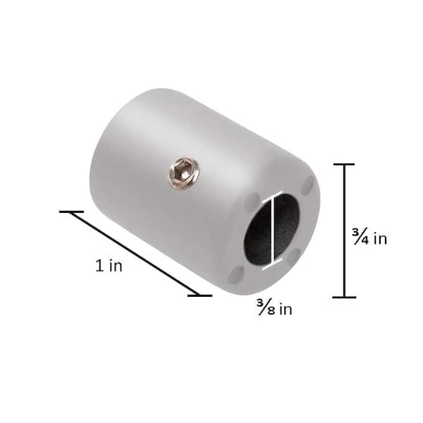 Dolle Prova PA11a Powder Coated Metal Wall Termination
