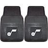 Fanmats 14777 Utah Jazz Embroidered Head Rest Cover Set - 2 per Package
