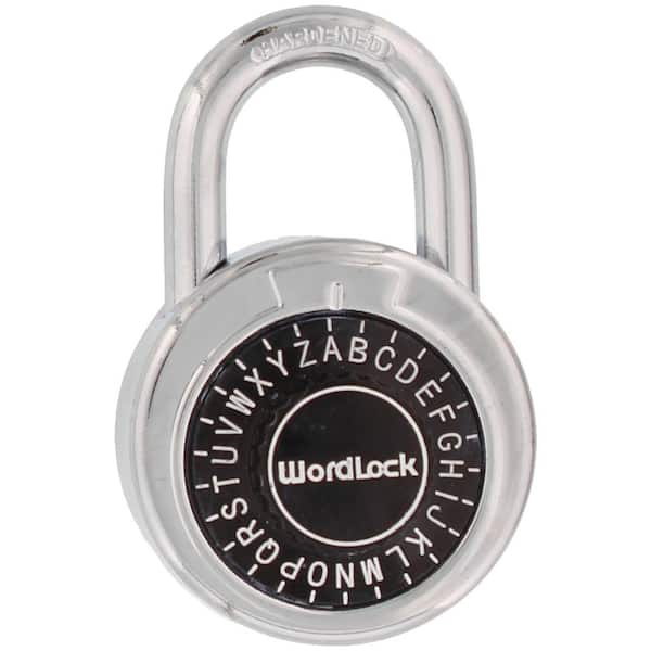WordLock Combination Padlock with Classic Text
