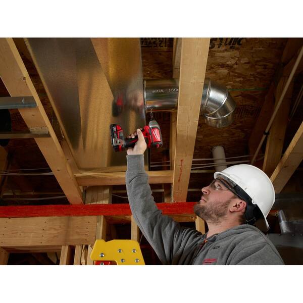 Milwaukee - M18 18-Volt Cordless Lithium-Ion Brushless 1/4 in. Hex Impact Driver Kit with Backpack and Bit Set