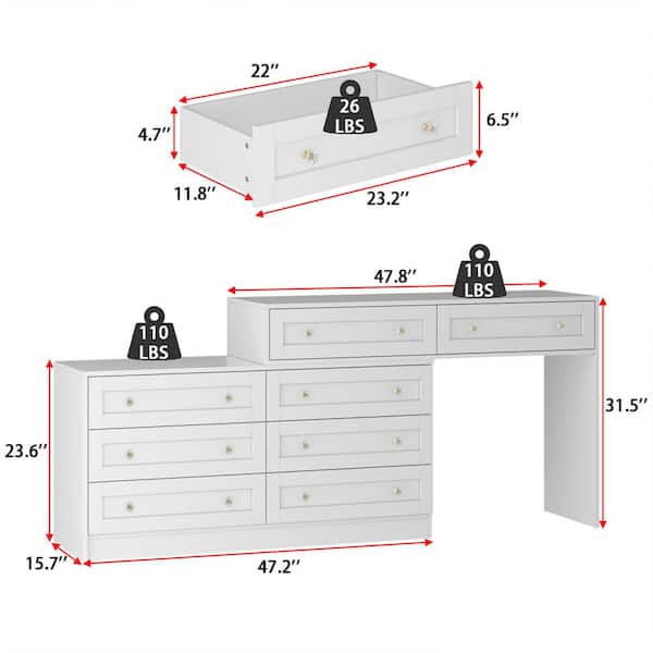 トップス draw drawers 2way tops white LC-SWADR3502U-W_500x500_View1.jpg