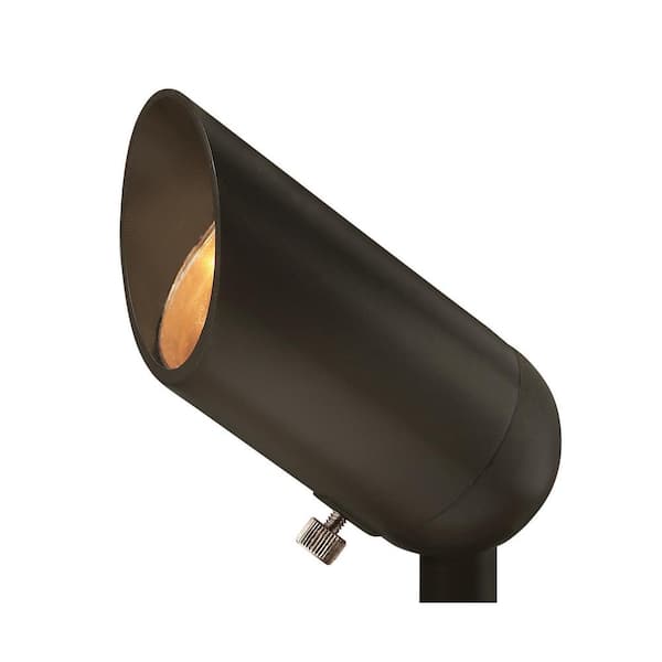 HINKLEY Lumacore 2700K Adjustable Lumen Bronze Hardwired LED Outdoor Spotlight with Variable Wattage