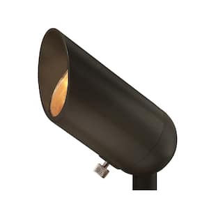 Lumacore 2700K Adjustable Lumen Bronze Hardwired LED Outdoor Spotlight with Variable Wattage