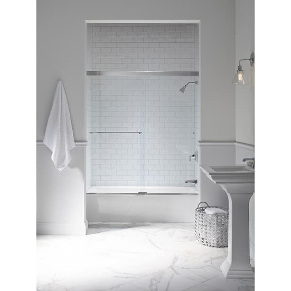 Bellwether 60 in. x 30 in. Soaking Bathtub with Right-Hand Drain in White
