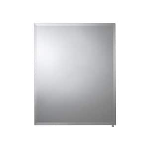 16 in. W x 20 in. H Frameless Aluminum Recessed or Surface-Mount Bathroom Medicine Cabinet with Easy Hang System
