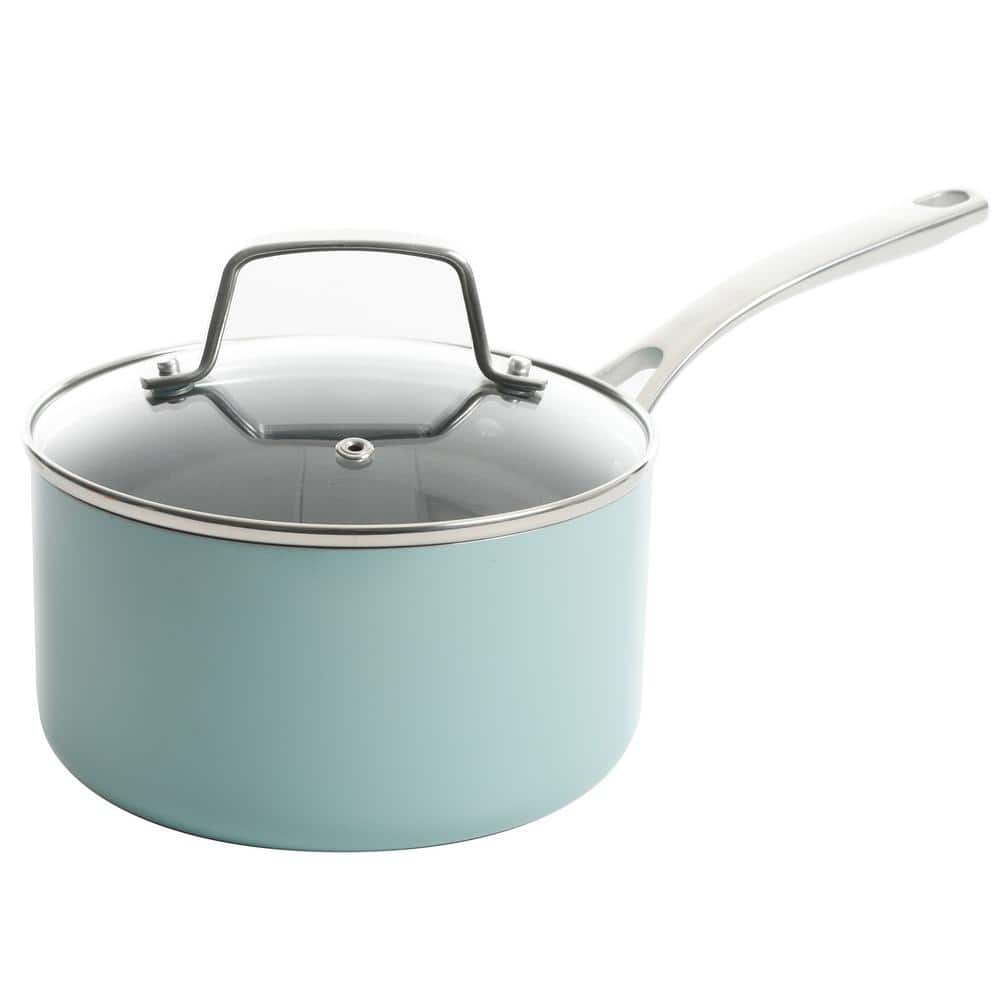 Martha Blue 10-Piece Nonstick Aluminum Enamel Cookware Set