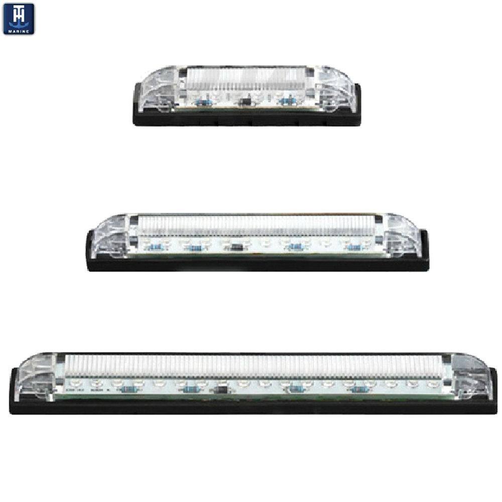 T-H Marine LED Slim Line Utility Strip Lights, 4 in. - Clear LED-51800-DP
