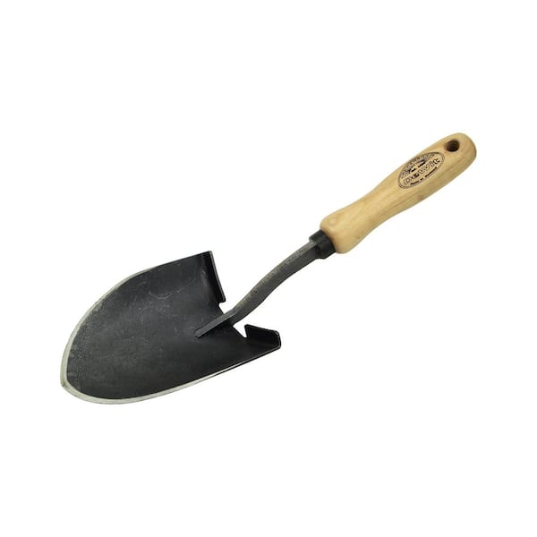 DeWit 5 in. x 13.25 in. L Ash Hardwood Handle Welldone American Mini Shovel with Tempered Boron Steel Head