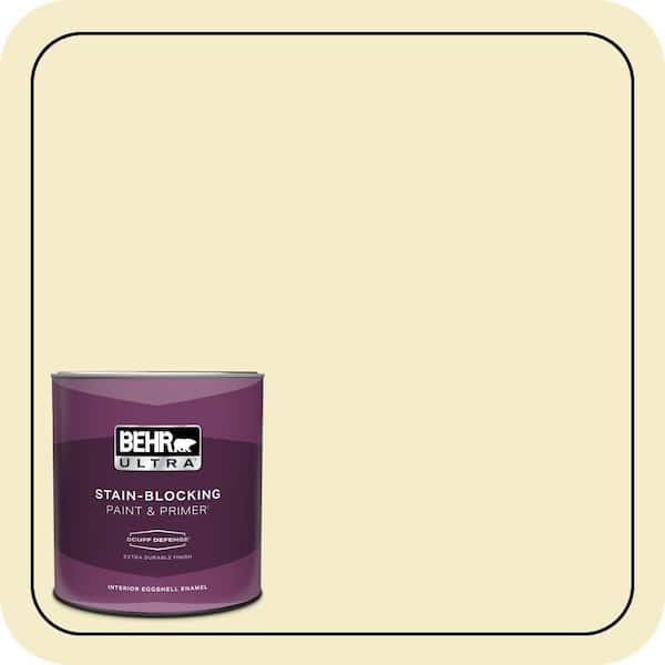 BEHR ULTRA 1 qt. #390E-2 Starbright Extra Durable Eggshell Enamel Interior Paint & Primer