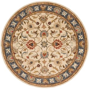 John Gold 4 ft. x 4 ft. Round Area Rug