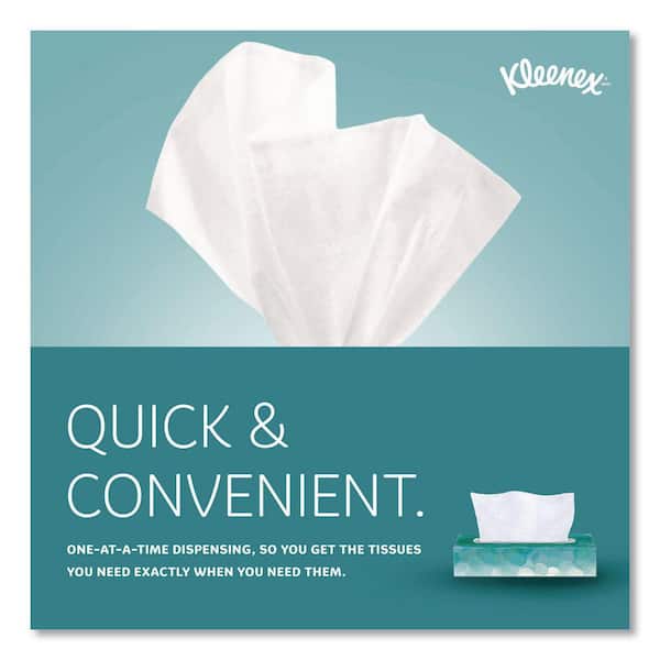 Kleenex Junior Facial Tissue 2-Ply (40 Tissues/Box, 80 Boxes