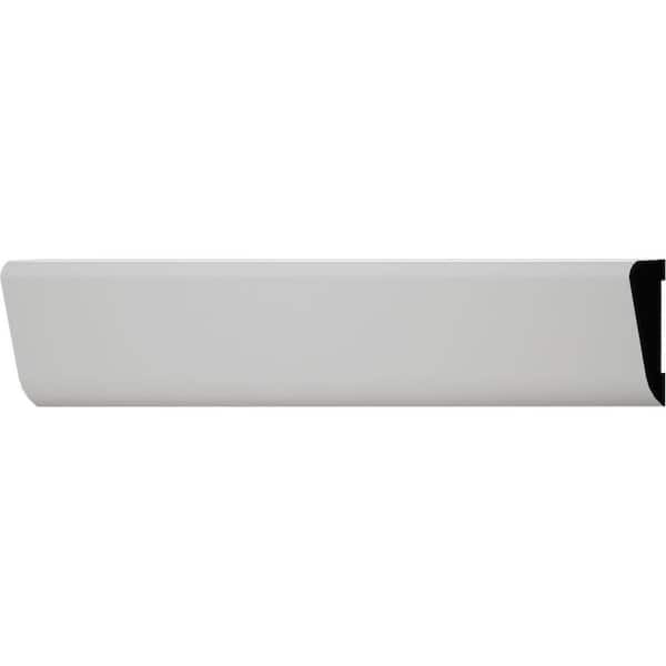 5913 9/16 in. x 2-3/16 in. x 7 ft. PVC Composite White Door Ranch Casing