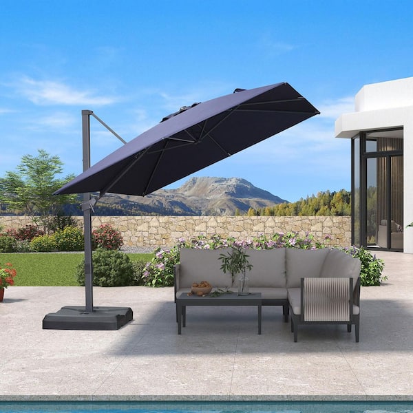 9' offset patio umbrella 9 ft Windproof – 30° Push Button Tilt with Durable Polyester Since its launch in 2013 9 FT Patio Umbrella |