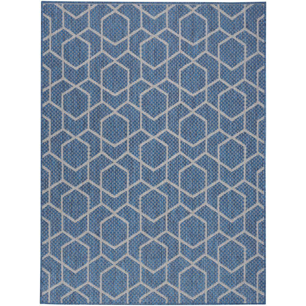 Horizon Denim 5 ft. x 7 ft. Indoor/Outdoor All-Over Design Contemporary Area Rug price history on PriceWatchPro
