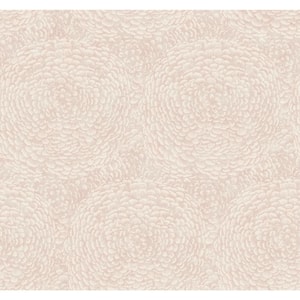 60.75 sq.ft. Pink Floret Wallpaper