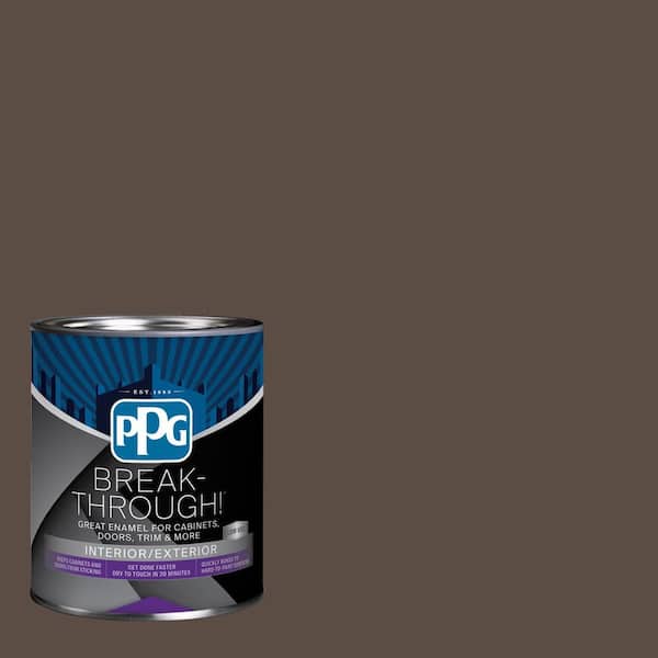 1 qt. PPG1018-7 Sarsaparilla Semi-Gloss Door, Trim & Cabinet Paint