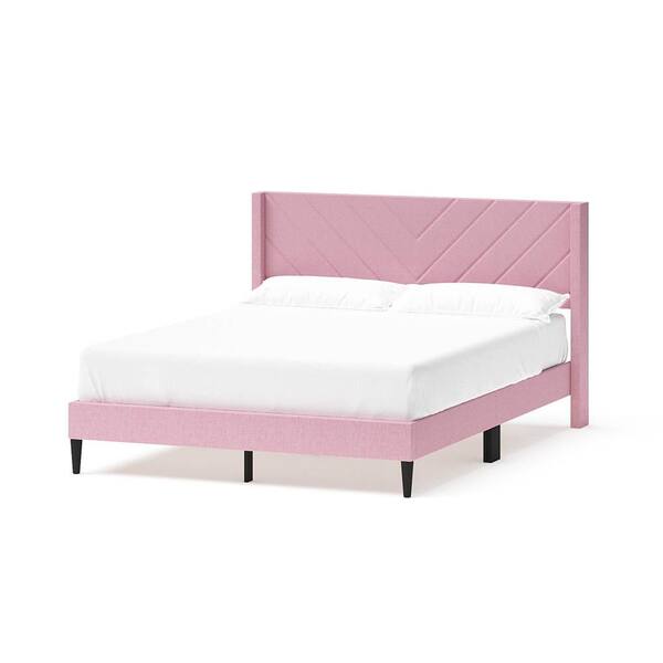 argos pink small double bed