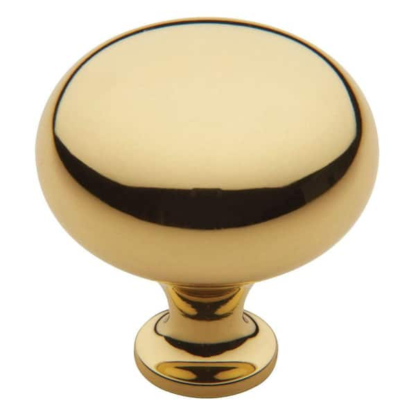 Baldwin Classic 1-3/4 in. Polished Brass Round Cabinet Knob