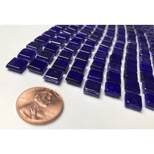 Galaxy Iridescent Purple Wavy Square Mosaic 0.3125 in. x 0.3125 in. Glass Wall Pool Floor Tile (15 sq. ft./Case)