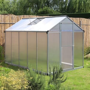 Twinwall Polycarbonate Greenhouse UV protection 2 ft wide x 4 or 6 ft lengths 