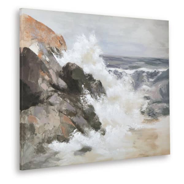 Worthner Unframed Acrylic Painting Abstract Art Print 40 in. x 50 in.