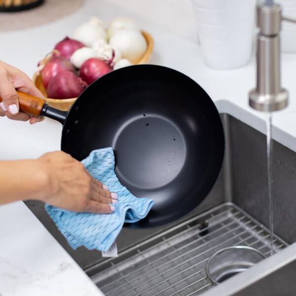 JOYCE CHEN Classic Series 9.5-Inch Carbon Steel Ceramic Nonstick