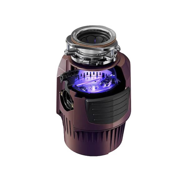 Evolution 1300 LEDefense W/C, 3/4 HP Garbage Disposal, Continuous Feed Food Waste Disposer with EZ Connect Power Cord