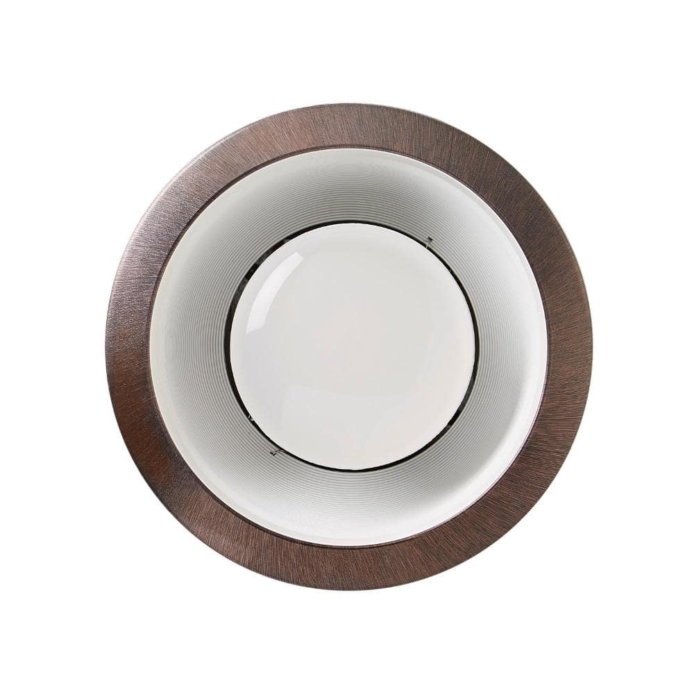 NuTone White LED Ceiling Mount Bath Fan with Trim Kit