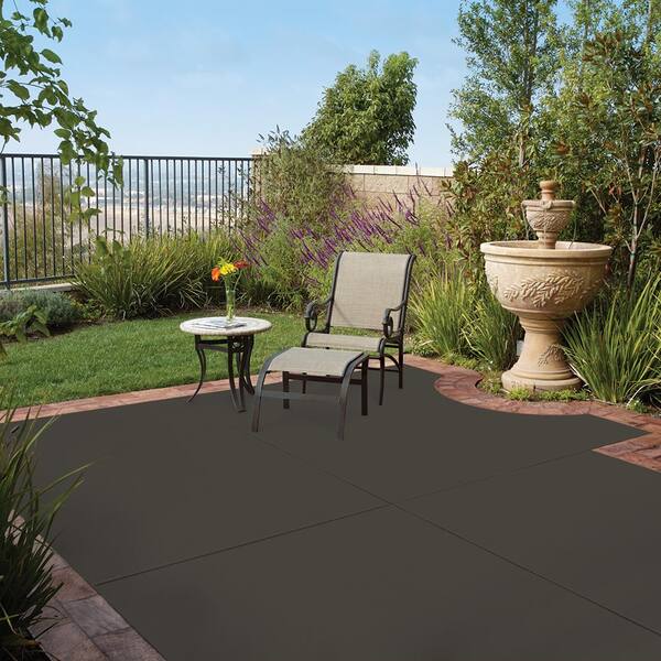 BEHR PREMIUM 5 gal. #790D-7 Black Bean Low-Lustre Enamel Interior/Exterior  Porch and Patio Floor Paint 630005