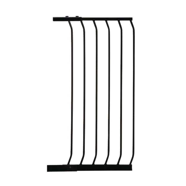Dreambaby 17.5 in. Gate Extension for Black Chelsea Extra Tall Child Safety Gate
