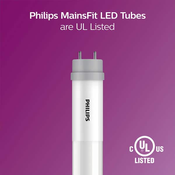 Simply Conserve 32-Watt EQ T8 Daylight G13 LED Light Bulb (10-Pack) in the  Tube Light Bulbs department at