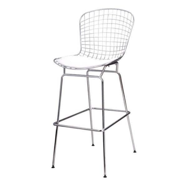 TRINITY 30 Swivel Stool, Assembled, Chrome