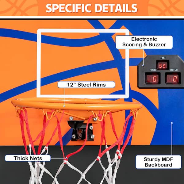 Lancaster 2 Player Electronic Scoreboard Arcade 3 in 1 Basketball Sports  Game 