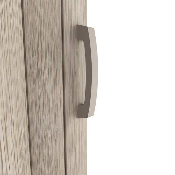 Everbilt 36 x 80 Jupiter Natural Oak Accordion Door JUP-36X80NO