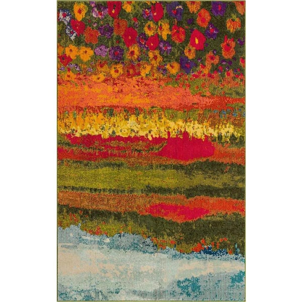 Estrella Landis Multi 5' 0 x 8' 0 Area Rug