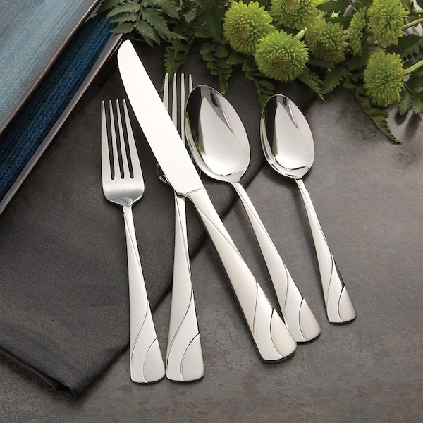 Robinson Home Products Oneida River 20-Piece Flatware Set