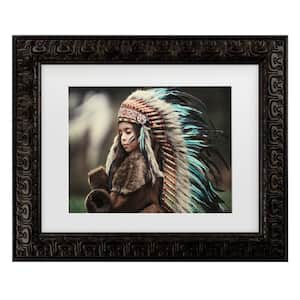 Carmit Rozenzvig Chief Of My Dreams Matted Framed Photography Wall Art 19.5 in. x 23.5 in.