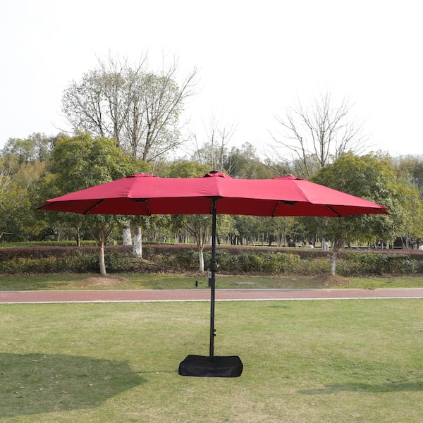 15 ft. x 9 ft. Large Double-Sided Rectangular Outdoor Twin